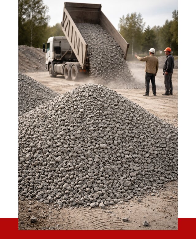 Гранитный щебень фракция 0-5 в Петропавловске-Камчатском от 3005 руб ПРОНЕРУДПтк