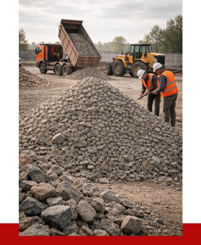 Гранитный щебень фракция 40-70 в Петропавловске-Камчатском от 2590 руб ПРОНЕРУДПтк