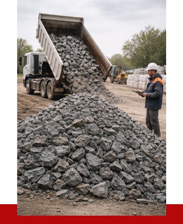 Гранитный щебень фракция 100-200 в Петропавловске-Камчатском от 4352 р. ПРОНЕРУДПтк