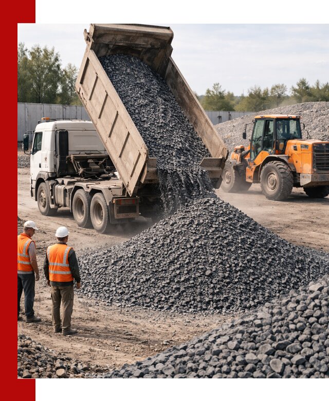 Доставка и продажа щебня габбро-диабаза в Петропавловске-Камчатском