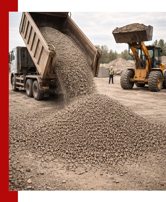 Гравийный щебень фракция 3–10 с доставкой в Петропавловске-Камчатском