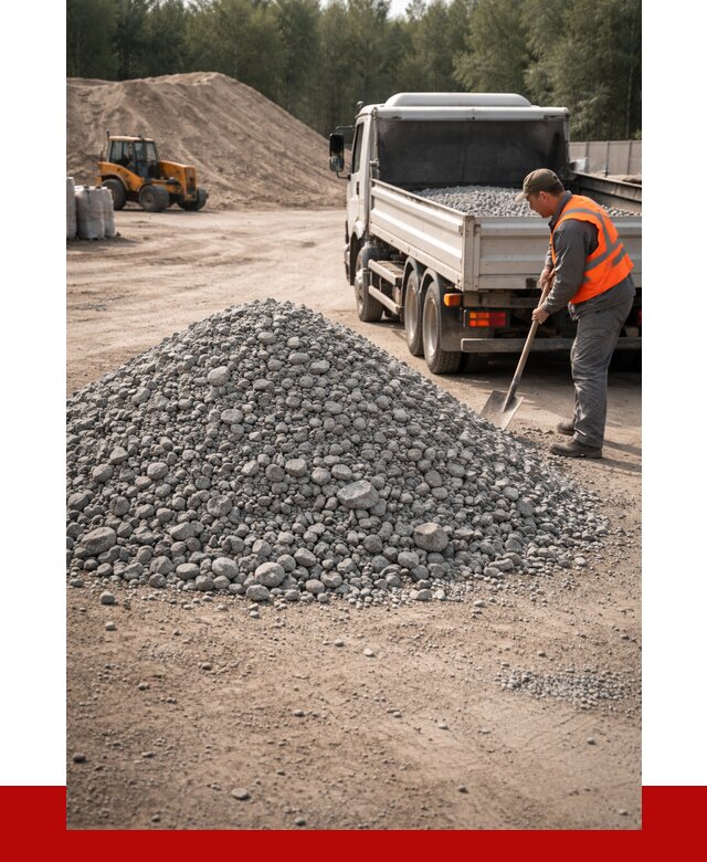 Гравийный щебень фракция 5-10 в Петропавловске-Камчатском от 2279 р. | ПРОНЕРУДПтк