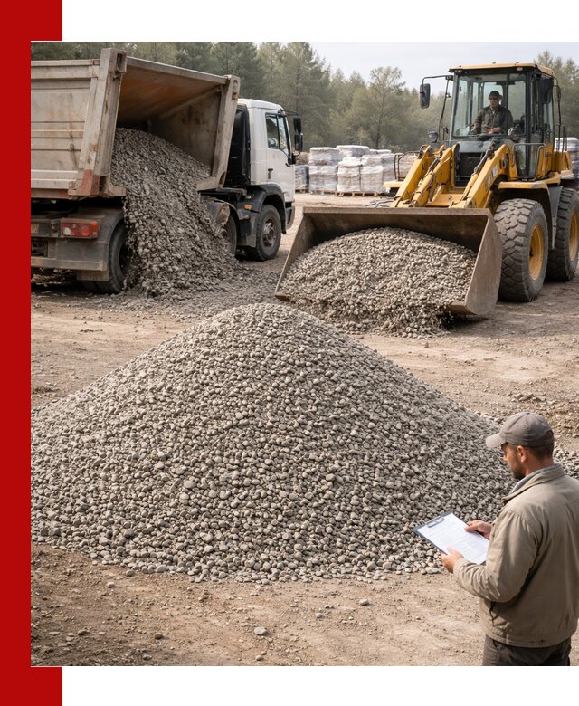 Гравийный щебень фракция 5–10 с доставкой в Петропавловске-Камчатском
