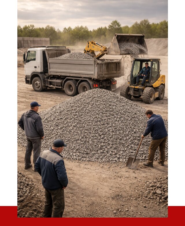 Гравийный щебень фракция 5-20 в Петропавловске-Камчатском от 2487 р. ПРОНЕРУДПтк