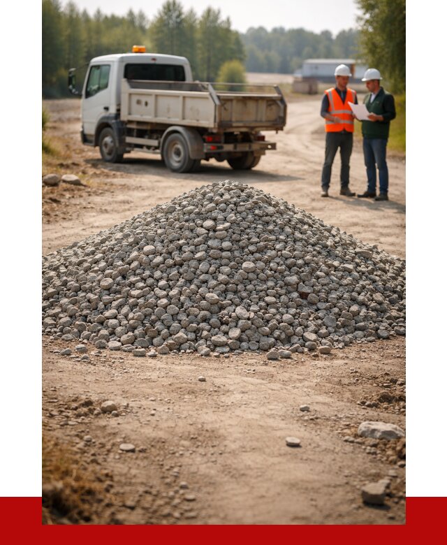 Гравийный щебень фракция 20-40 в Петропавловске-Камчатском от 1243 р. | ПРОНЕРУДПтк