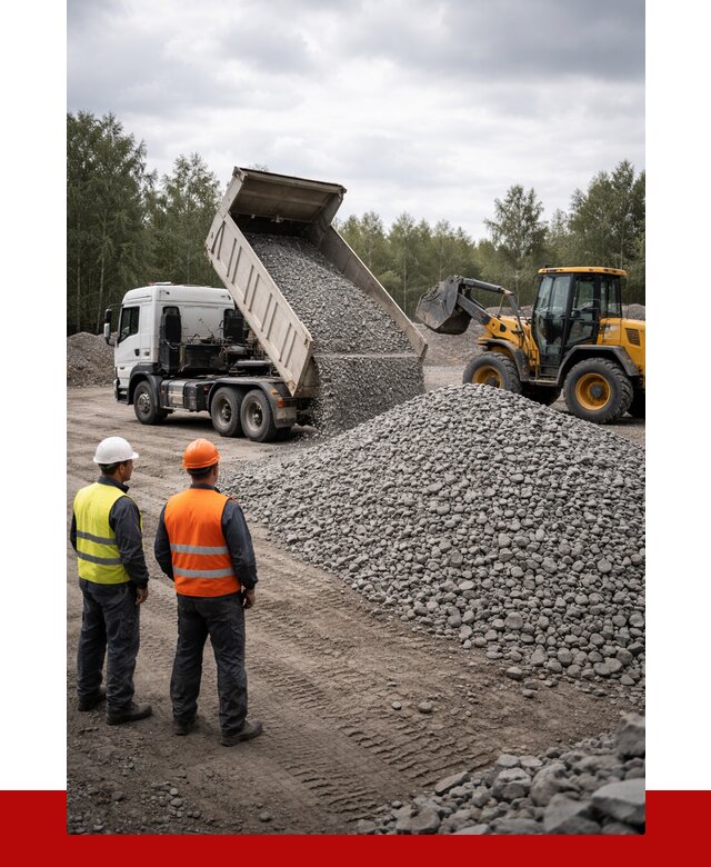 Гравийный щебень фракция 40-70 в Петропавловске-Камчатском от 9843р | ПРОНЕРУДПтк