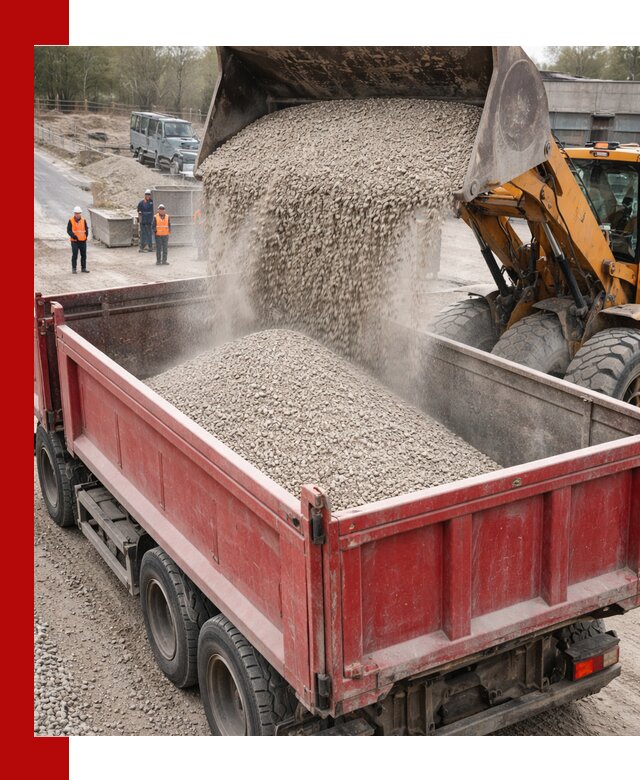 Купить известняковый щебень фракции 0-5 с доставкой в Петропавловске-Камчатском