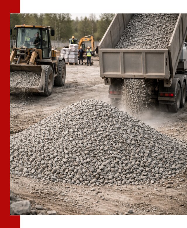 Вторичный щебень фракции 5-20 в Петропавловске-Камчатском — доставка и продажа крупнотоннажно