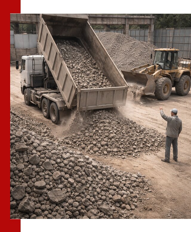 Вторичный щебень фракция 20-40 с доставкой в Петропавловске-Камчатском