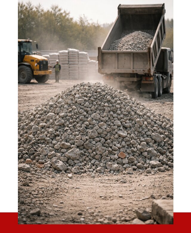 Вторичный щебень фракция 70-150 в Петропавловске-Камчатском от 1451 р. | ПРОНЕРУДПтк