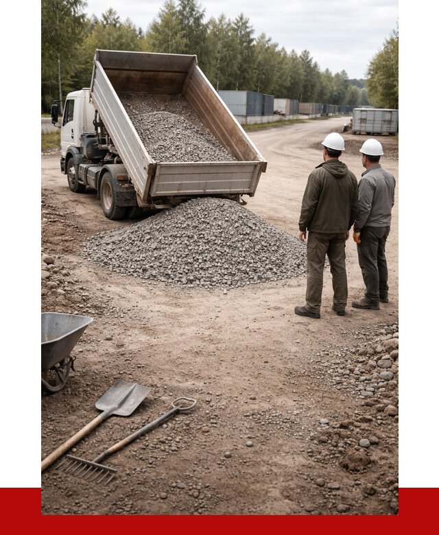 Бетонный щебень фракция 5-20 в Петропавловске-Камчатском от 3316 р., ПРОНЕРУДПтк