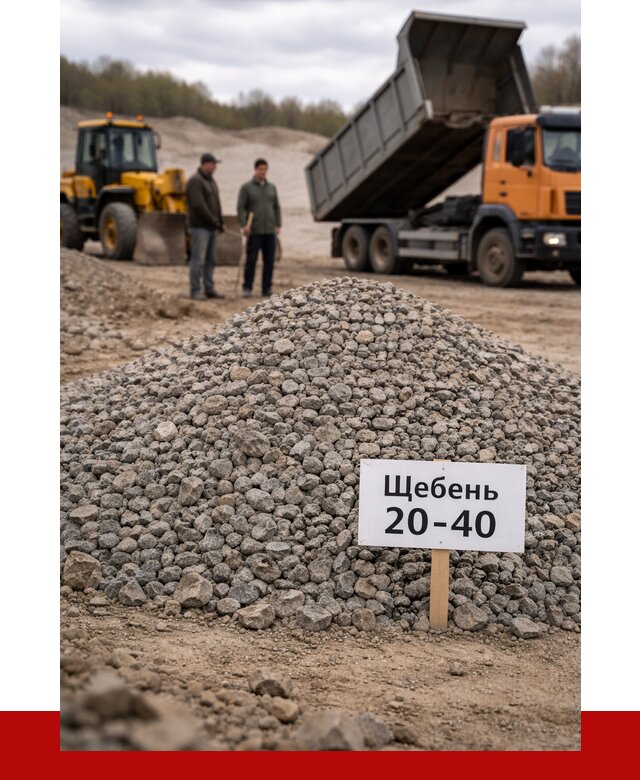 Бетонный щебень фракция 20-40 в Петропавловске-Камчатском от 2538 р. | ПРОНЕРУДПтк