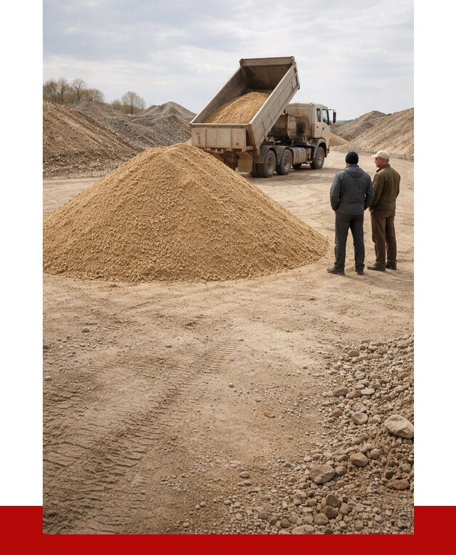 Карьерный песок крупнозернистый в Петропавловске-Камчатском от 8807 р | ПРОНЕРУДПтк