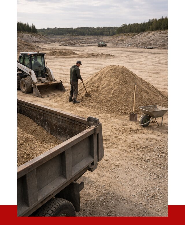 Карьерный песок среднезернистый в Петропавловске-Камчатском, от 2279 р. ПРОНЕРУДПтк