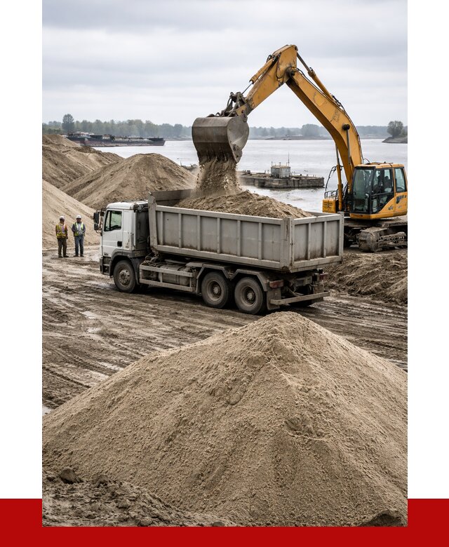 Купить речной песок навалом в Петропавловске-Камчатском от 1865 р., ПРОНЕРУДПтк