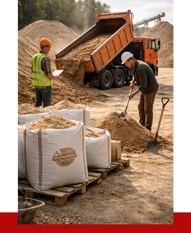 Строительный песок в Петропавловске-Камчатском от 2279 р. с доставкой, ПРОНЕРУДПтк