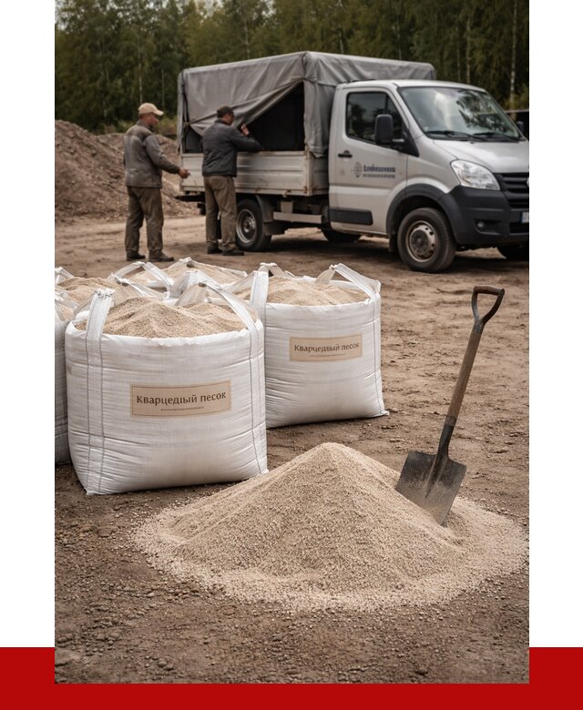 Кварцевый песок для пескоструя в Петропавловске-Камчатском от 4662 р. | ПРОНЕРУДПтк