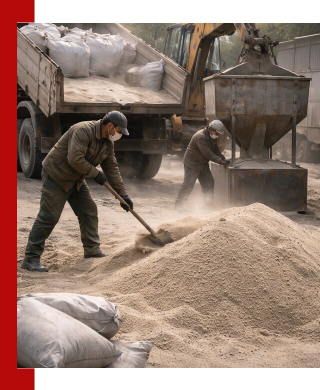 Кварцевый песок для пескоструя в Петропавловске-Камчатском — доставка и качество