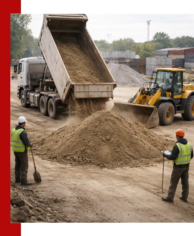 Доставка и продажа пескогрунта оптом и в розницу в Петропавловске-Камчатском