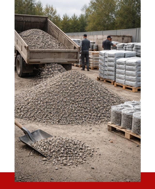Гравий фракция 5-20 в Петропавловске-Камчатском купить от 2383 р. ПРОНЕРУДПтк