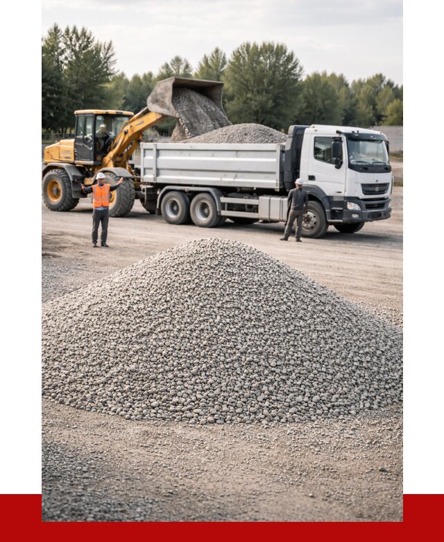 Купить мытый гравий в Петропавловске-Камчатском от 3626 р, доставка ПРОНЕРУДПтк