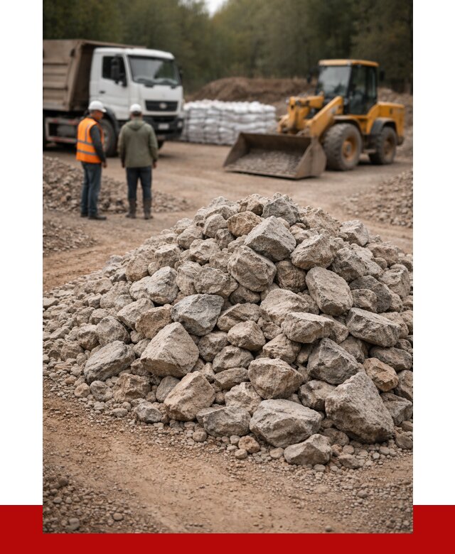 Купить бутовый камень с доставкой в Петропавловске-Камчатском от 2383 р. | ПРОНЕРУДПтк