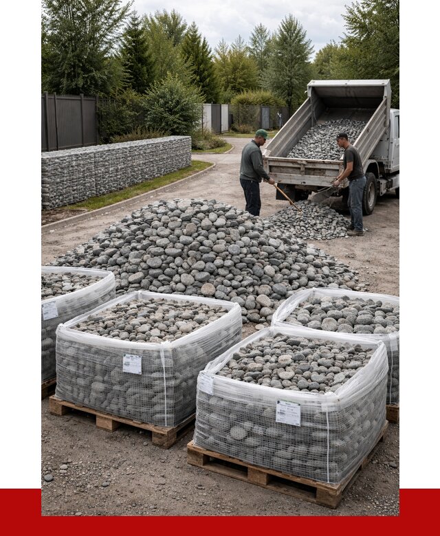 Камень для габионов в Петропавловске-Камчатском от 4352 р. за куб | ПРОНЕРУДПтк