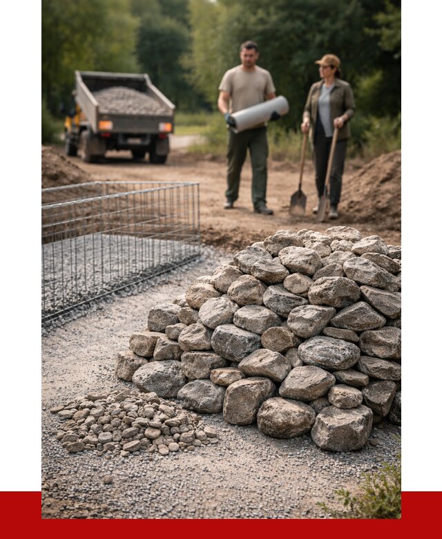 Камень для габионов фракция 100-200 в Петропавловске-Камчатском от 4973 р. | ПРОНЕРУДПтк