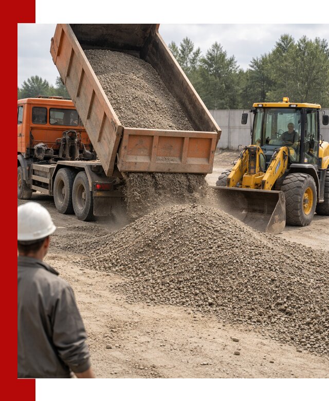 Доставка щпс С8 самосвалами в Петропавловске-Камчатском от производителя