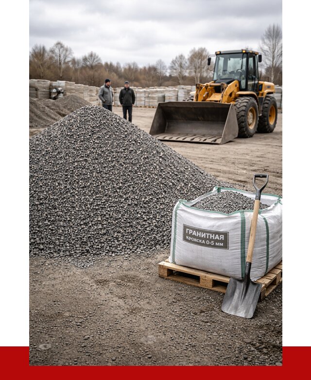Купить гранитную крошку в Петропавловске-Камчатском от 4973 р. с доставкой | ПРОНЕРУДПтк