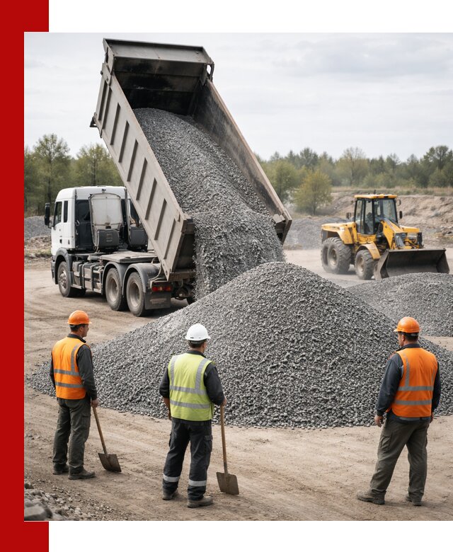 Доставка и продажа гранитной крошки в Петропавловске-Камчатском