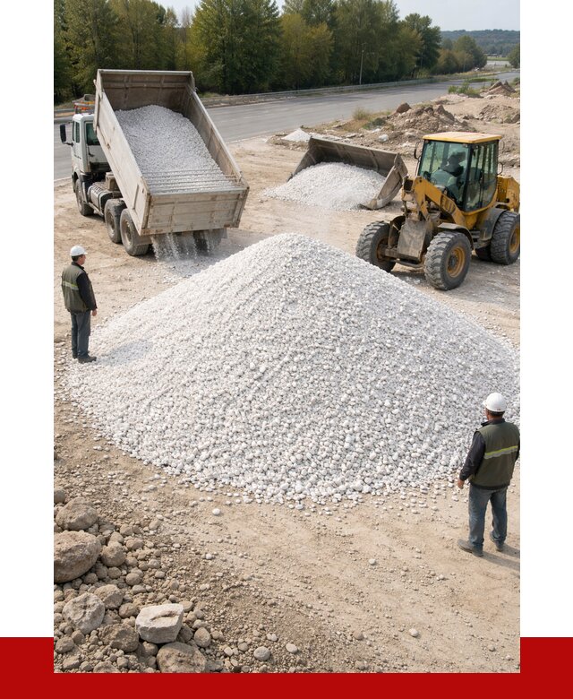 Белая мраморная крошка в Петропавловске-Камчатском от 4352 р. с доставкой | ПРОНЕРУДПтк