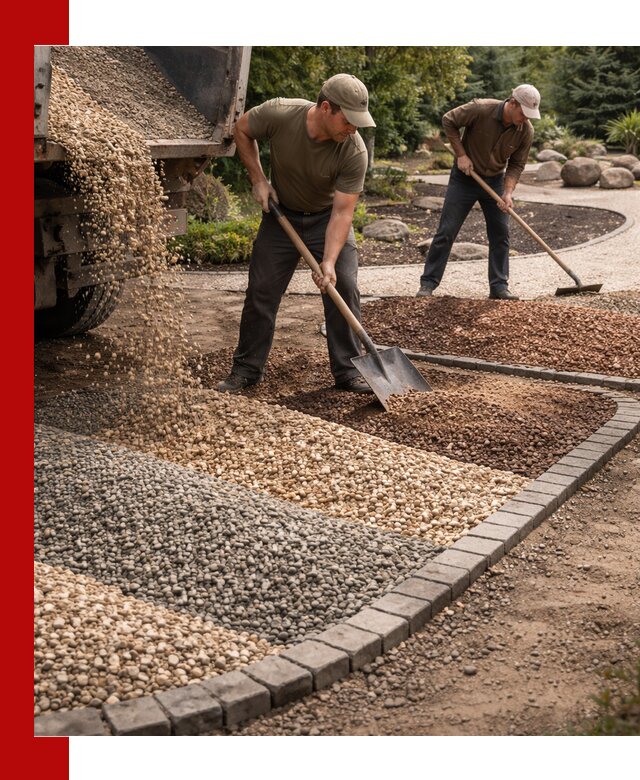 Декоративная крошка для ландшафта в Петропавловске-Камчатском — продажа и доставка