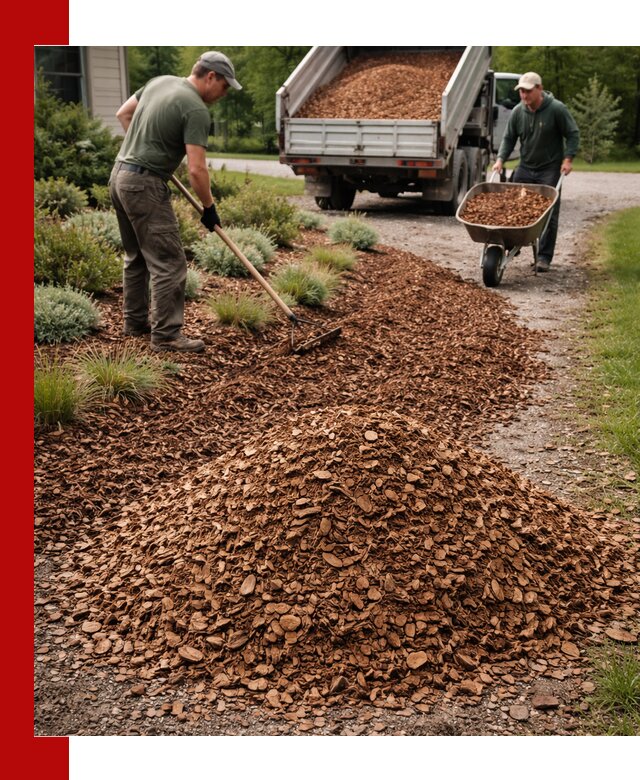 Крошка для мульчирования с доставкой в Петропавловске-Камчатском