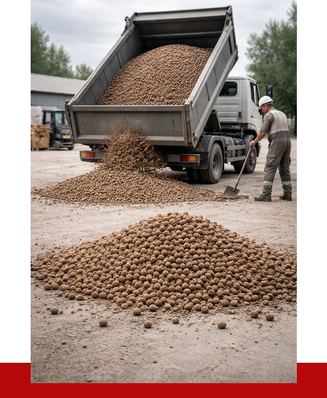 Керамзит с доставкой в Петропавловске-Камчатском от 4352 р. за м3 | ПРОНЕРУДПтк