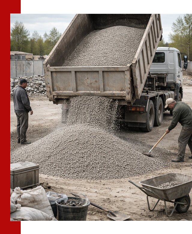 Керамзит фракция 0-5: доставка и продажа в Петропавловске-Камчатском