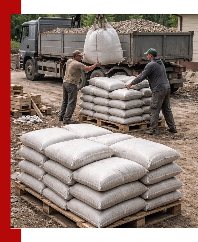 Керамзит в мешках с доставкой в Петропавловске-Камчатском от компании-поставщика