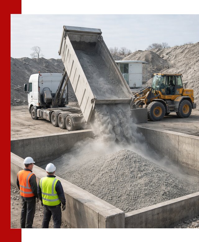 Доставка цемента навалом в Петропавловске-Камчатском крупными партиями
