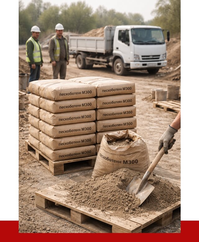 Пескобетон М300 в Петропавловске-Камчатском с доставкой от 4818 р. за куб | ПРОНЕРУДПтк