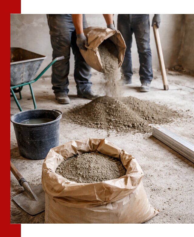 Доставка сухой смеси для стяжки в Петропавловске-Камчатском