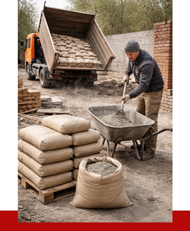 Купить сухую смесь для кладки в Петропавловске-Камчатском от 1243 р. | ПРОНЕРУДПтк