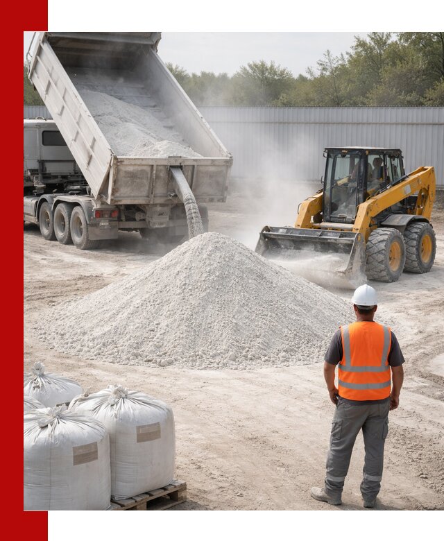 Доставка и продажа известняковой муки в Петропавловске-Камчатском