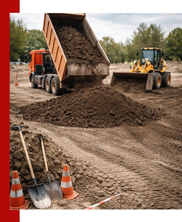 Поставка и доставка планировочного грунта в Петропавловске-Камчатском