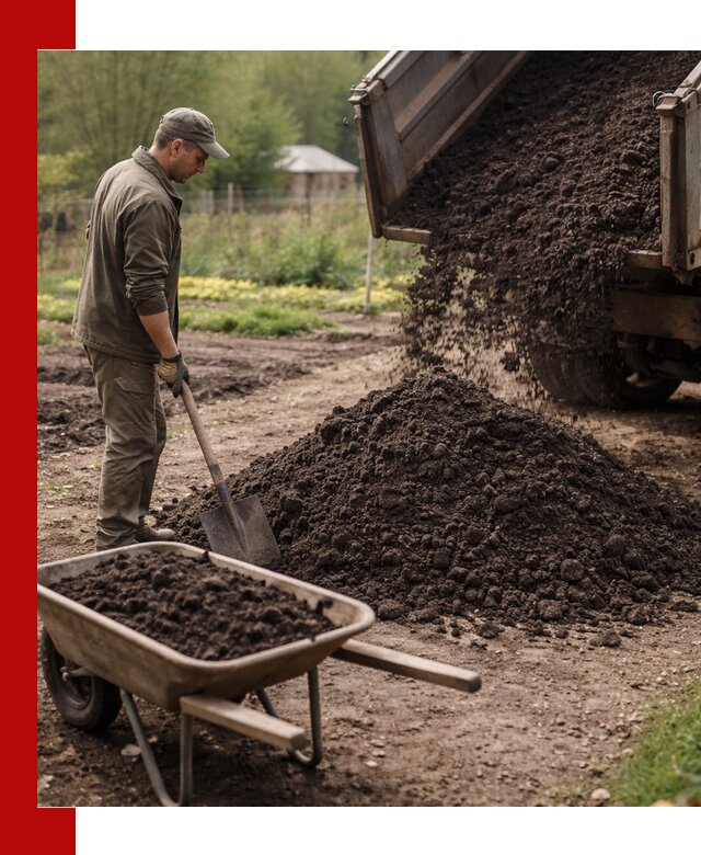 Доставка качественной земли для огорода в Петропавловске-Камчатском