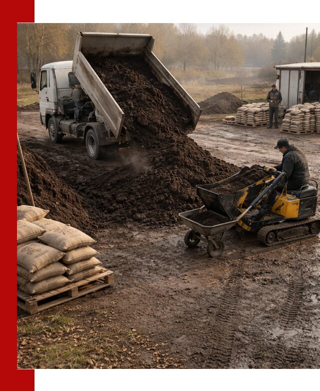 Кислый торф в доставке по выгодным ценам в Петропавловске-Камчатском