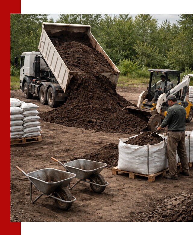 Доставка и продажа торфогрунта в Петропавловске-Камчатском оптом и в розницу