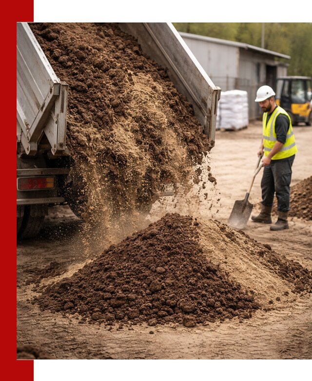Доставка торфо-песчаной смеси в Петропавловске-Камчатском для строительства и озеленения