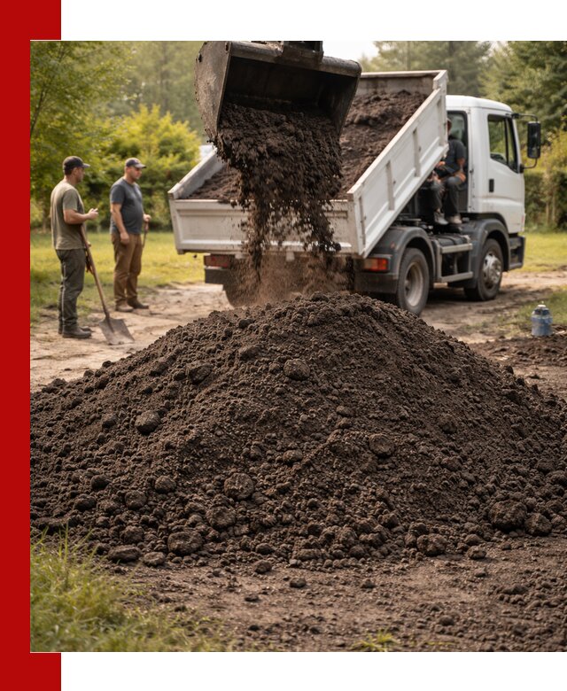 Доставка и продажа чернозема в Петропавловске-Камчатском оптом и в розницу