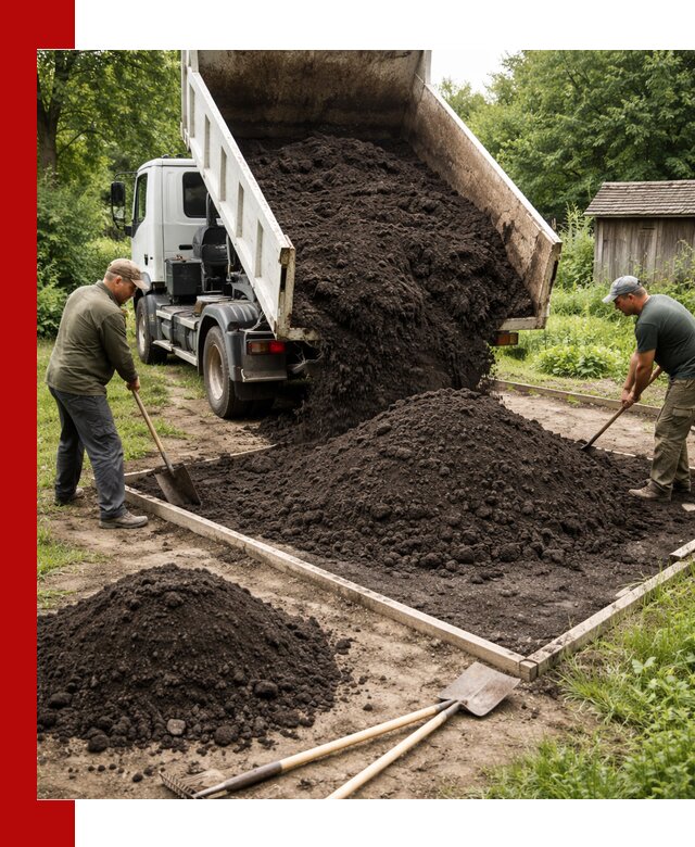 Купить чистый чернозем для огорода с доставкой в Петропавловске-Камчатском