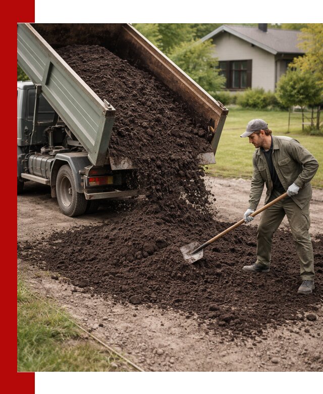 Чернозем для газона с доставкой в Петропавловске-Камчатском быстро и качественно